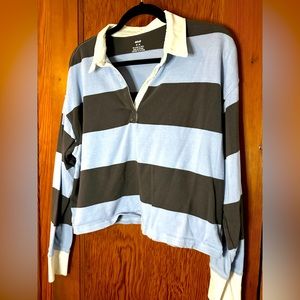 Aeire Cropped Rugby Shirt